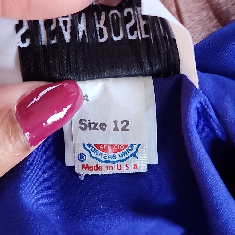 Vintage Susan roselli dress sz 12 - Picture 6 of 7